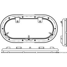 Osculati LEWMAR Flagship oval hatch 216 x 444 mm, 19.510.22