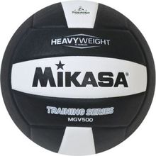 Мяч волейбольный Mikasa MGV500 белый черный