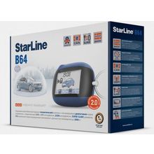 Сигнализация без запуска двигателя StarLine B64 2CAN 2SLAVE T2.0