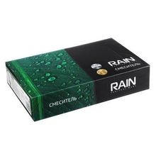 RAIN Смеситель для кухни Нефрит, гайка, латунь, кран-буксы 1 2 Хром