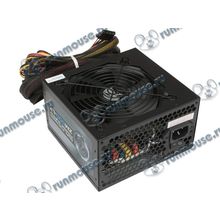 Блок питания 600Вт Zalman "ZM600-LX" ATX12V V2.31 (20 24+4 8+6+6 8pin, вентилятор d120мм) + кабель питания EURO (1.5м) (ret) [114409]