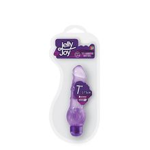 Dream Toys Фиолетовый гелевый вибратор JELLY JOY 7INCH 10 RHYTHMS PURPLE - 17,5 см. (фиолетовый)