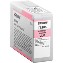 Картридж EPSON T8506 (C13T850600) для  SC-P800, светло-пурпурный