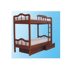 Кровать двухъярусная Мальвина (ВМК Шале) (Размер кровати: 70Х190 200, Наличие матраса: Без матраса)