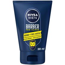 Нивея Men Barber Pro Range Beard+Face Wash 100 мл