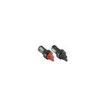 Переключатель ABB C2SS2-30R-20 двухпозиционный красный 2НО (90 граду сов) с фиксацией