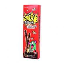 Sunyoung Popping Candy Choco Stick Печенье "Палочки шоколадные со взрывающейся карамелью", 54 г