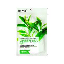 Маска с зеленым чаем Eunyul Natural Moisture Mask Pack Green Tea 5шт