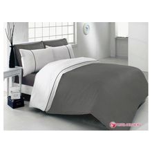 Issimo Постельное белье Vira White-Grey (2 сп. евро)