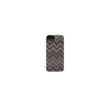 Чехол на заднюю крышку для iPhone 5 Griffin Chevron Case, цвет Black (GB35559)