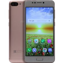Смартфон ASUS Zenfone 4 Max    90AX00H3-M00400    Pink (1.4GHz, 2GB, 5.2"1280x720, 4G+WiFi+BT, 16Gb+microSD, 13+5Mpx)