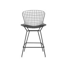 ПМ: Stool Group Стул полубарный с низкой спинкой Bertoia