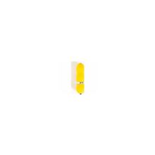 Вибратор водонепроницаемый 10 см желтый, желтый