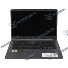 Ноутбук ASUS "X510UQ-BQ627T" (Core i3 7100U-2.40ГГц, 4ГБ, 500ГБ, GF940MX, WiFi, BT, WebCam, 15.6" 1920x1080, W&apos;10 H), серый [141445]