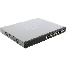 Коммутатор   Cisco   SF300-24MP-K9-EU  Управляемый коммутатор (24UTP 10 100Mbps PoE+ 2UTP  1000Mbps+ 2Combo 1000BASE-T SFP)