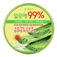 Гель для лица и тела успокаивающий и увлажняющий с 99% алоэ Well-being Aloe Vera Soothing Gel 300г