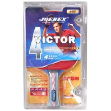 Joerex Ракетка для настольного тенниса JOEREX J411 короткая ручка 4*