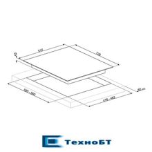 Встраиваемая газовая варочная панель Smeg PX175