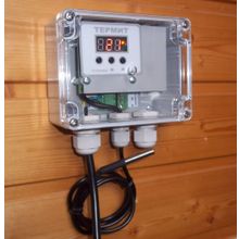 Терморегулятор-датчик электронный в герметичном корпусе Термит 8Н