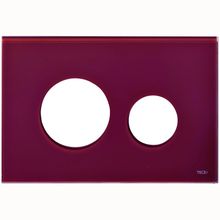 Лицевая панель TECEloop, стекло, цвет - рубиновый (Alape)