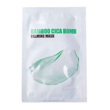 Medi-Peel Bamboo Cica Bomb Calming Mask Маска тканевая успокаивающая с центеллой и бамбуком, 25 мл