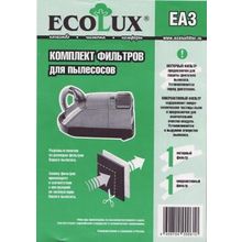 Ecolux Ecolux Ecolux EA-3 Микрофильтр и моторный фильтр