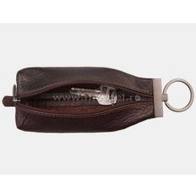 Кожаная ключница K-094 коричневая