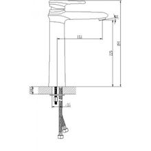 Смеситель Lemark Status LM4409C для раковины