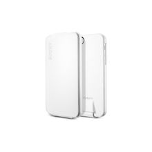Кожаный чехол для iPhone 5 SGP Leather Case Argos, цвет white (SGP09599)