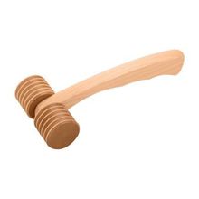 Массажер универсальный Каток ребристый с ручкой