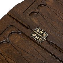 Нарды резные "Герб Чечни"