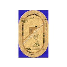 Люберецкий ковер Супер акварель 99108-25 овальный, 1 x 3