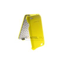 Чехол-книжка STL для HTC One V желтый