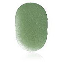 Sponge Face oval green   Мочалка для лица натуральный зеленый.