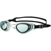 Очки для плавания ATEMI, стартовые, силикон N7705 (черный)
