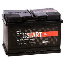 Аккумулятор автомобильный Ecostart ARL577-301 6СТ-77 прям. 278x175x190