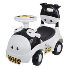 Toysmax каталка Коровка черная