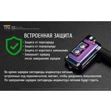 NiteCore Аккумуляторный фонарь-брелок NiteCore TINI SS из нержавеющей стали