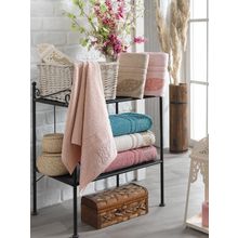 Набор полотенец DO&CO махровых жаккард 70х140 (6 шт) FERZAN