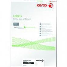 XEROX 003R97344 бумага самоклеющаяся полимерная для цветной лазерной печати А4, 240 г м2, (наклейка 178 мкм) 50 листов