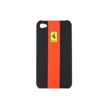 Чехол на заднюю крышку для iPhone 5 Ferrari Rubber, цвет Red (FERU5GRE)