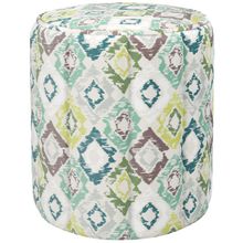 Нижегородмебель и К Пуф Вояж ткань ТП 172 Фибра Ромбы цветные ID - 295565