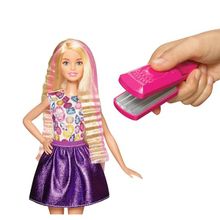 Barbie (MATTEL) Barbie DWK49 Барби Игровой набор "Цветные локоны" DWK49