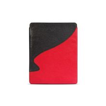 Кожаный чехол для iPad 2 и iPad 3 Mapi Fits Case, цвет BLACK-RED (M-150430)