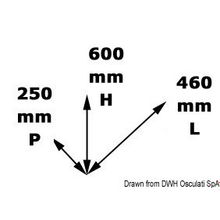 Osculati CEM fresh water pump w. 20l-SS tank 24 V 50 l min, 16.062.24