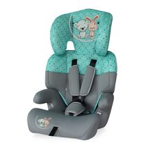 Автокресло Lorelli Junior 9-36 кг Серо-зеленый  Grey&Green Friends 1704