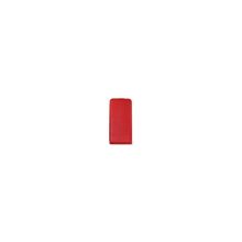 Чехол из натуральной кожи Nuoku для Iphone 4  4s red,white (в комплекте пленка)
