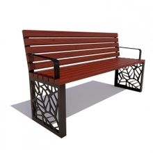 Садово-парковая скамейка «СЕВАСТОПОЛЬ» (2,5м)