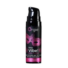 Гель для массажа с эффектом вибрации Orgie Sexy Vibe Intense Orgasm 15мл