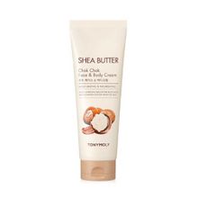 Tony Moly Крем для лица и тела с маслом ши - Shea butter chok chok face and body cream, 250мл